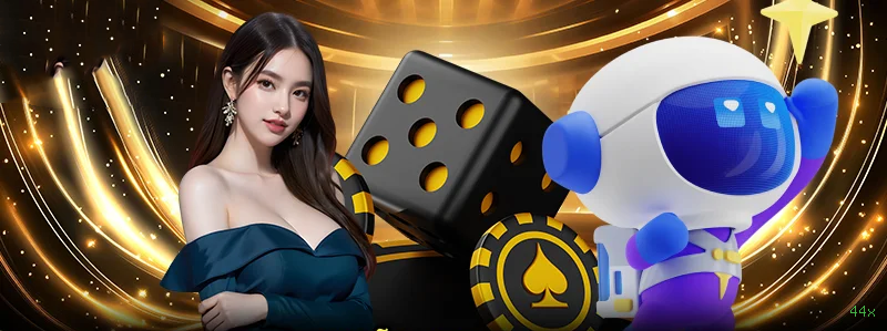Imagem promocional dos jogos de lottery da 44x